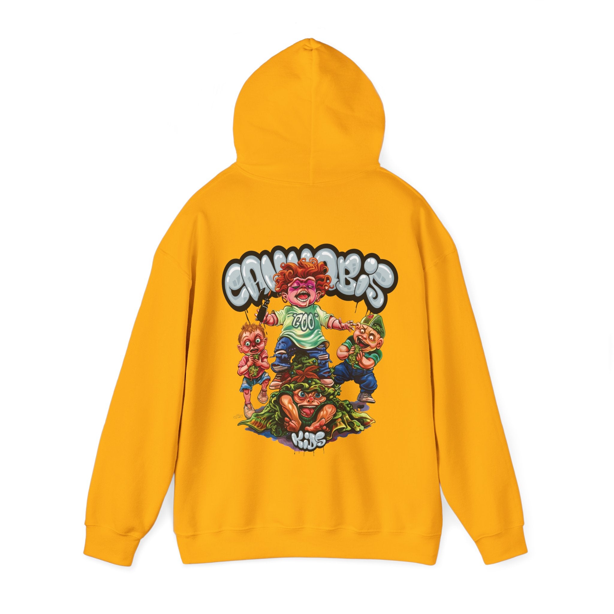 Cannabis Kids® Eco-Friendly Hoodie "Goo Crew" GLD